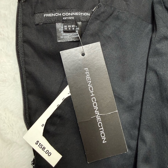 French Connection Black Strapless Dress - Picture 9 of 9